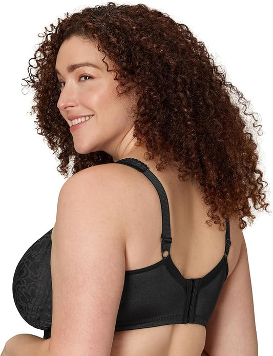 PLAYTEX Wireless Bra, 18 Hour Plus-Size Bras Available BLACK 40D