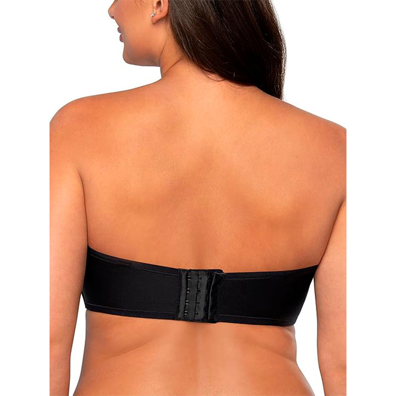 NWD VANITY FAIR Women's Beauty Back Smoothing Strapless Bra BLACK 38C