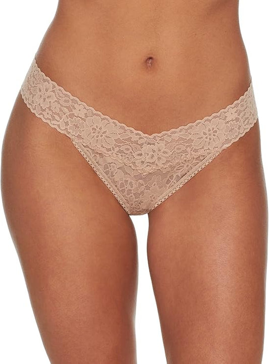HANKY PANKY Daily Original Rise Thong TAUPE ONE SIZE