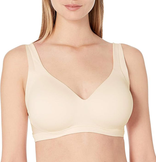 WARNER'S No Side Effects Underarm and Back-Smoothing Comfort Wireless BEIGE L