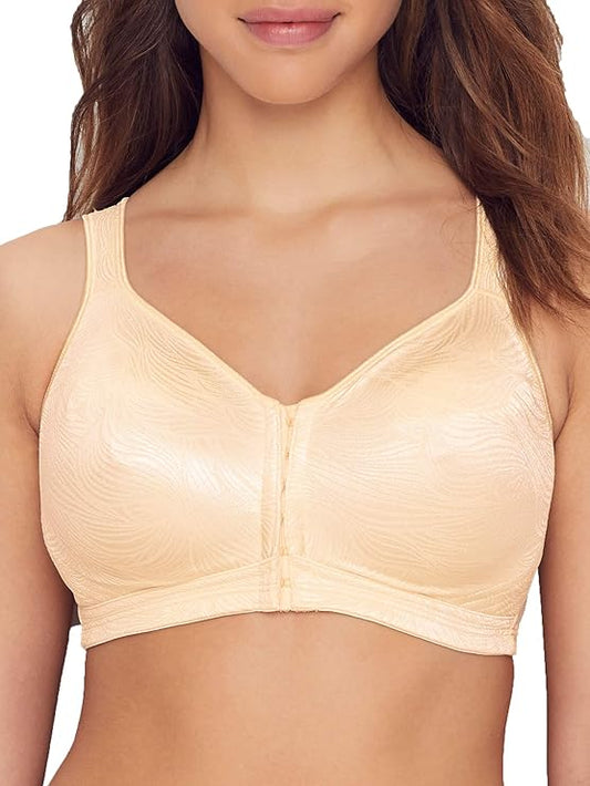PLAYTEX Wireless Bra, 18 Hour Plus-Size Bra LIGHT BEIGE 38D