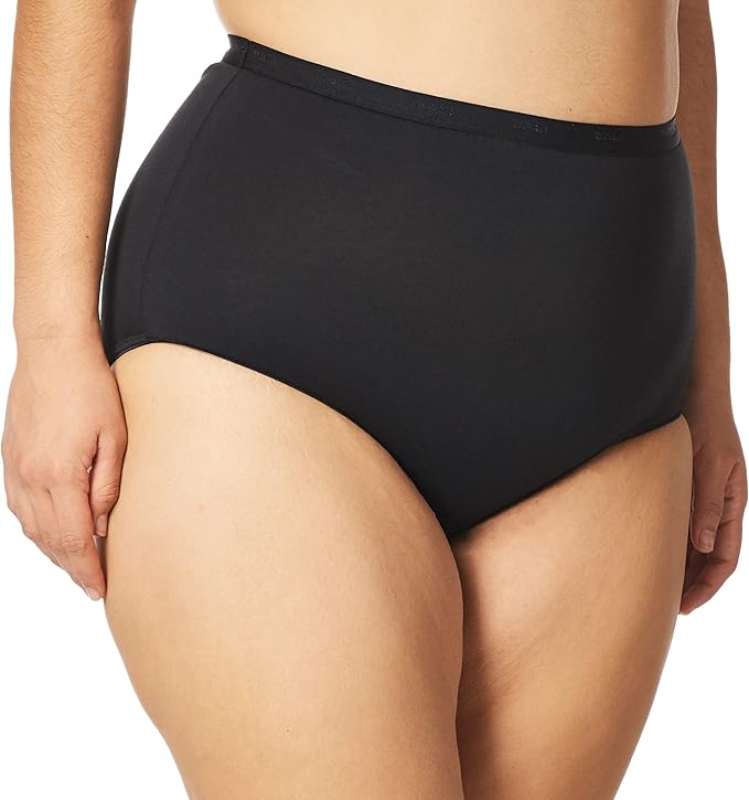 BALI Stretch Brief Panty BLACK L