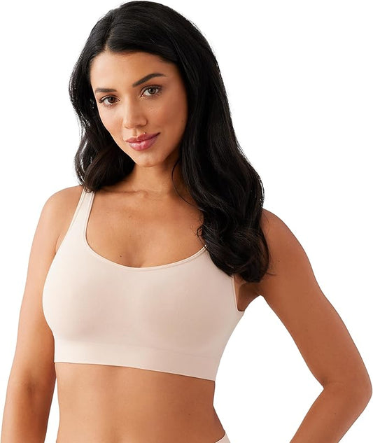 NWD WACOAL Feeling Flexible Seamless Full Busted Bralette ROSE M