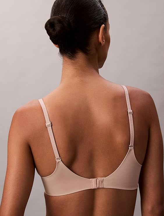 NWD CALVIN KLEIN Perfectly Fit Wirefree T-Shirt Bra NUDE 34A