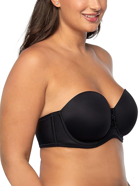 VANITY FAIR Beauty Back Smoothing Strapless Bra BLACK 36D