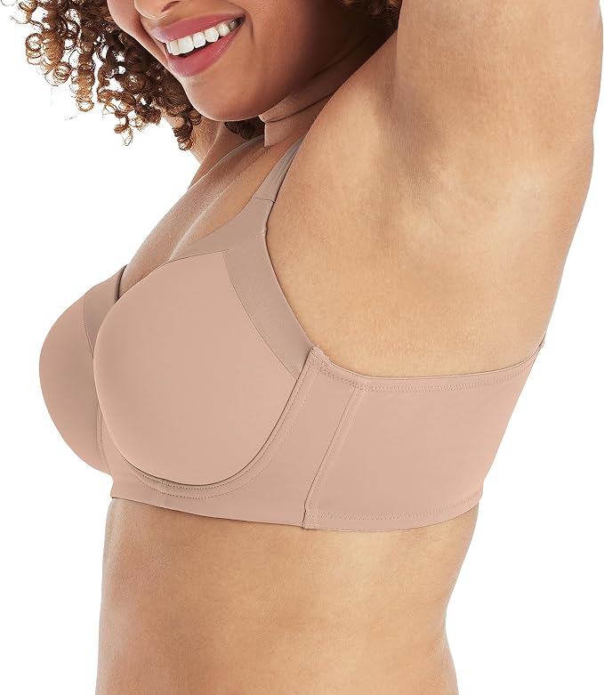 PLAYTEX Balconette Full-Coverage Wireless T-Shirt Bra EVENING BLUSH 42D