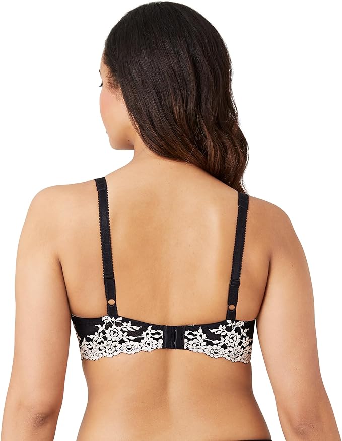 NWD WACOAL Embrace Lace Contour Bra BLACK 38DD