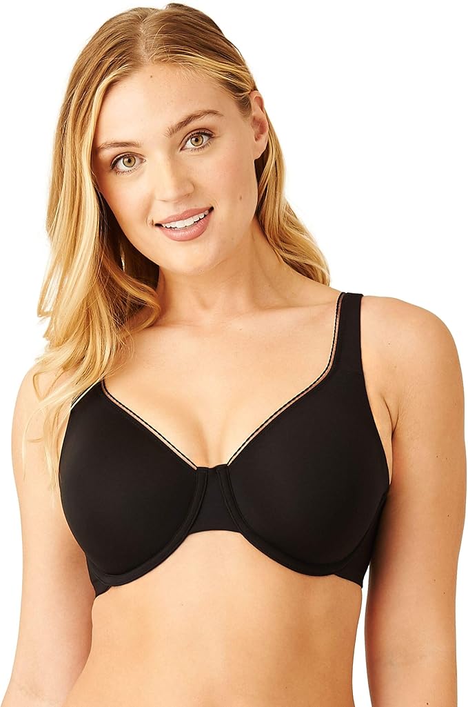 WACOAL High Standards Underwire Bra BLACK 38DDD