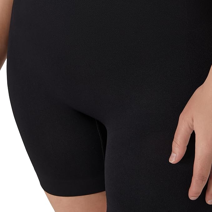 MAIDENFORM Seamless Shapewear, Tummy Control Thigh Shaper Shorts BLACK XL