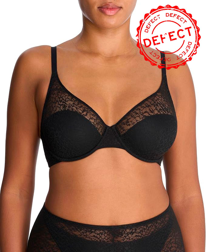 NWD NATORI Pretty Smooth Seamless Underwire BLACK 40D