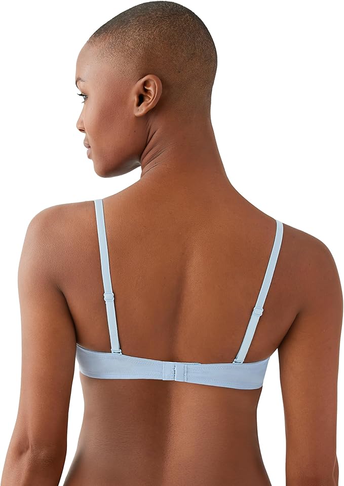 B.TEMPT´D Cotton to a Tee Plunge Convertible T-Shirt Bra BLUE 34B