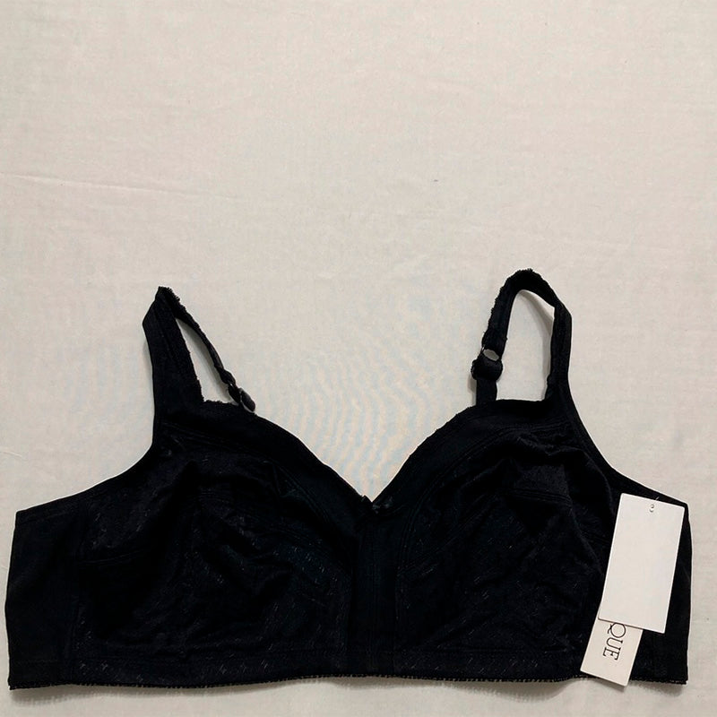 Dominique Marcelle Everyday Wire Free Soft Cup Comfort Bra Black 46B