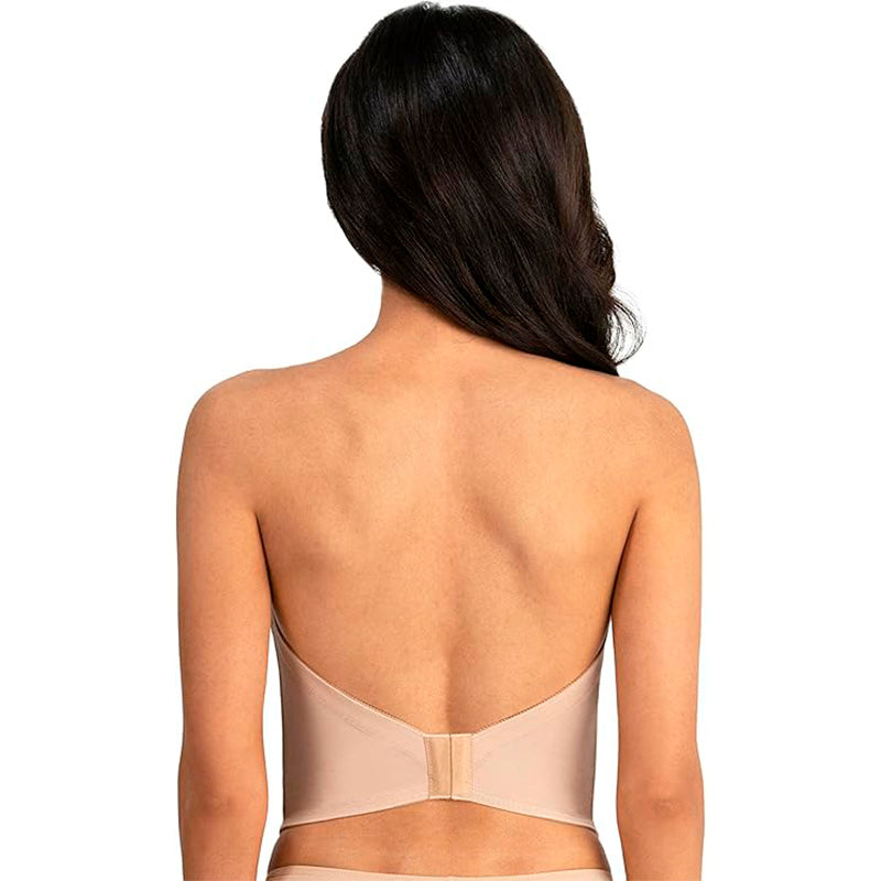 Dominique Brief Backless Strapless Bridal Bra Mocha 44DD