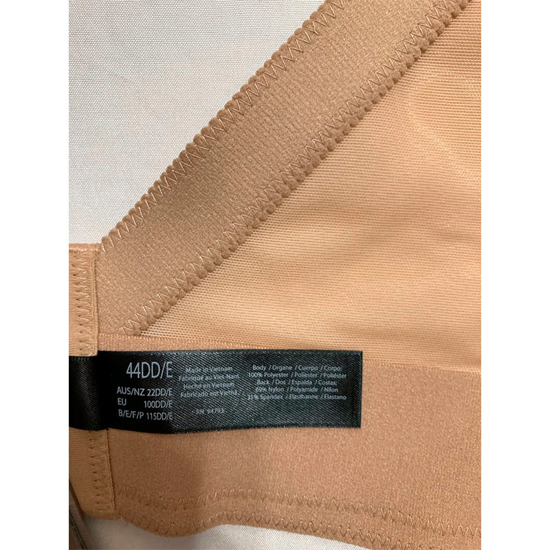 Dominique Brief Backless Strapless Bridal Bra Mocha 44DD