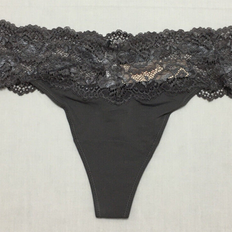 Skarlett Blue Goddess Thong Slate Gray M