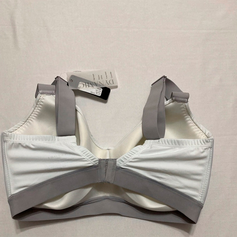 Natori Dynamic Convertible Contour Sport Bra White/Lead 36G