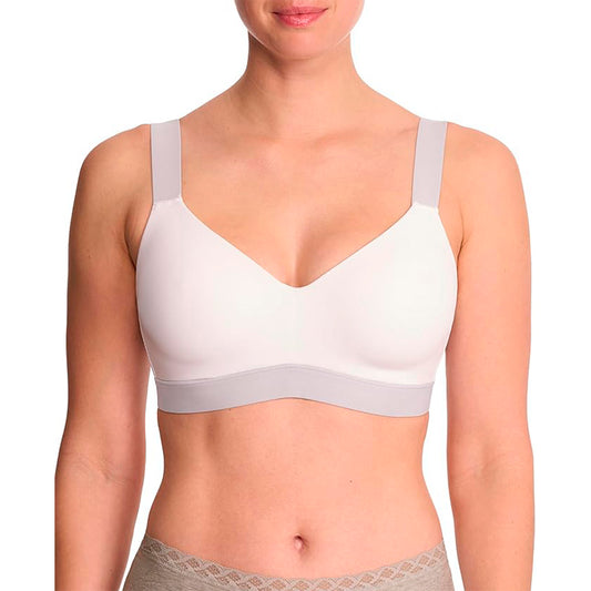 Natori Dynamic Convertible Contour Sport Bra White/Lead 36G
