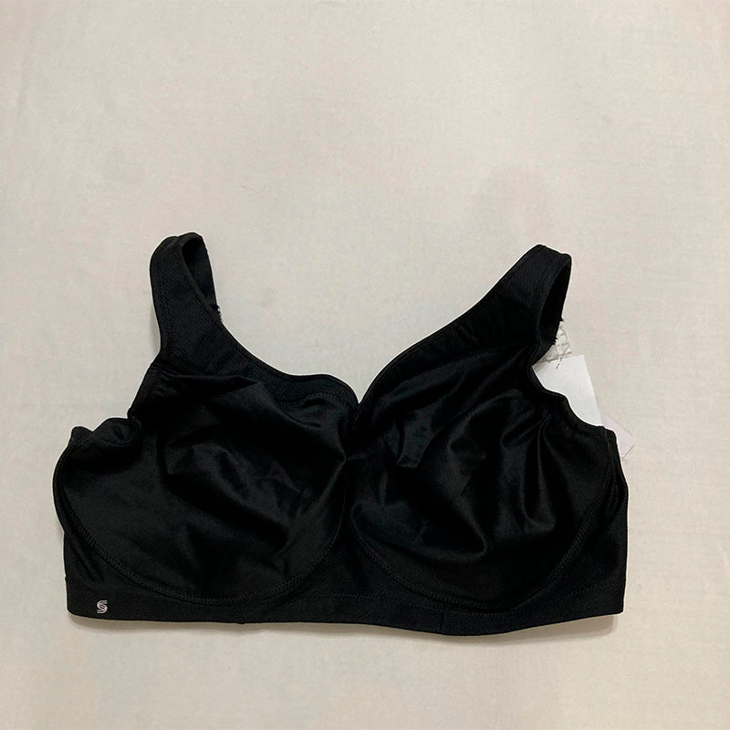 Glamorise MagicLift Seamless Sports Bra Black 44G