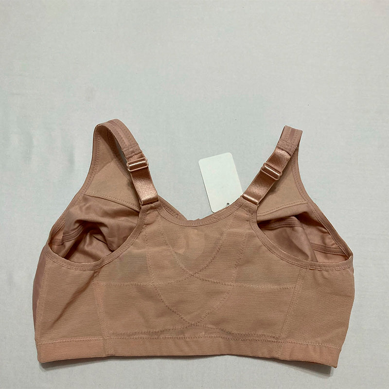 Glamorise Full Figure Magic Lift Front-Closure Beige 36F