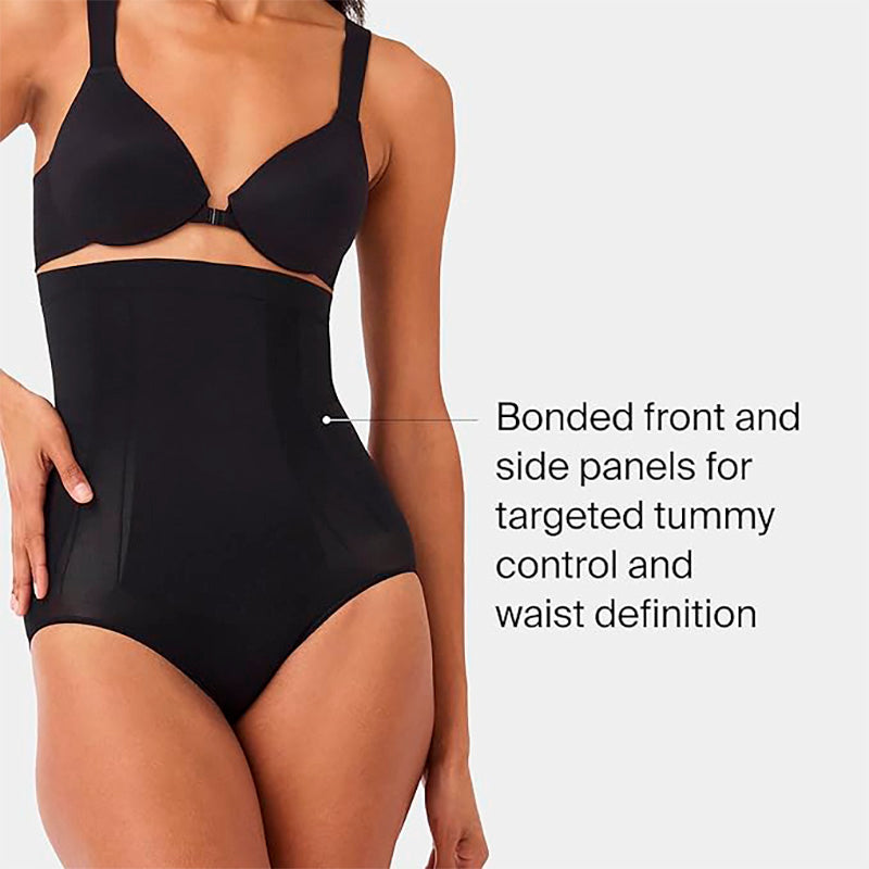 SPANX High-Waisted Brief Sculpting Shapewear Control Underwear Black XL
