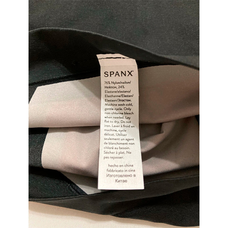 SPANX High-Waisted Brief Sculpting Shapewear Control Underwear Black XL