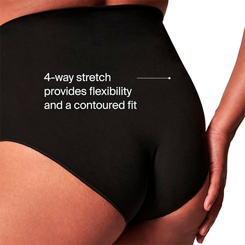 SPANX ExtraOrdinary Brief Sculpting with Compression Shapewear Very Black S
