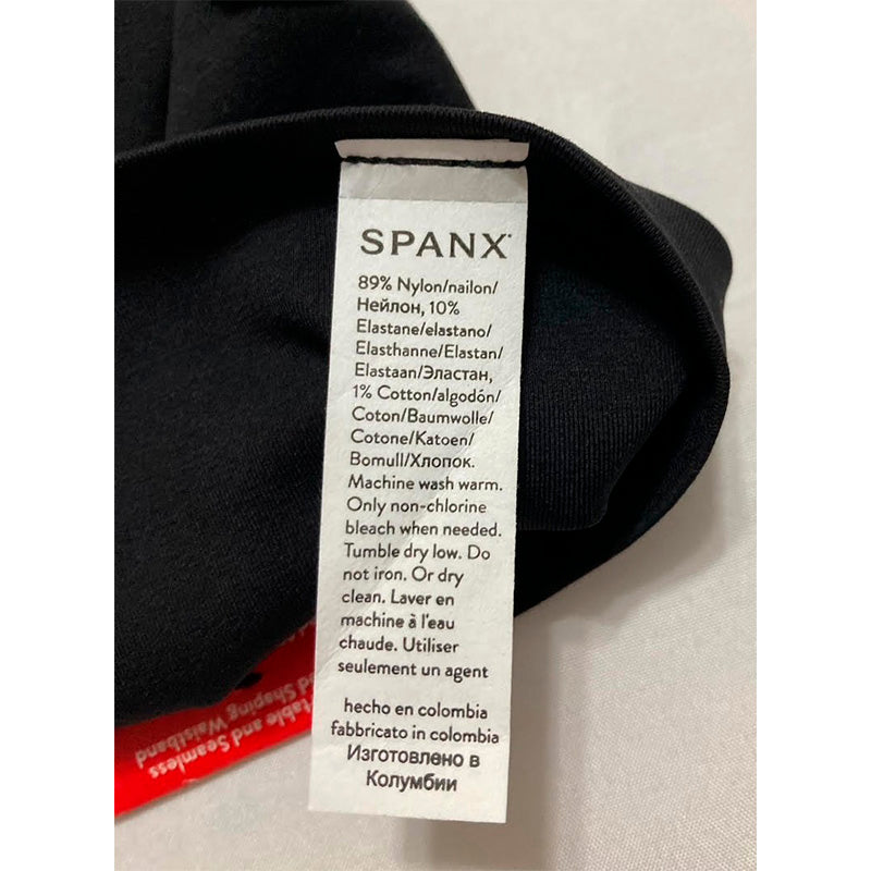 SPANX ExtraOrdinary Brief Sculpting with Compression Shapewear Very Black S