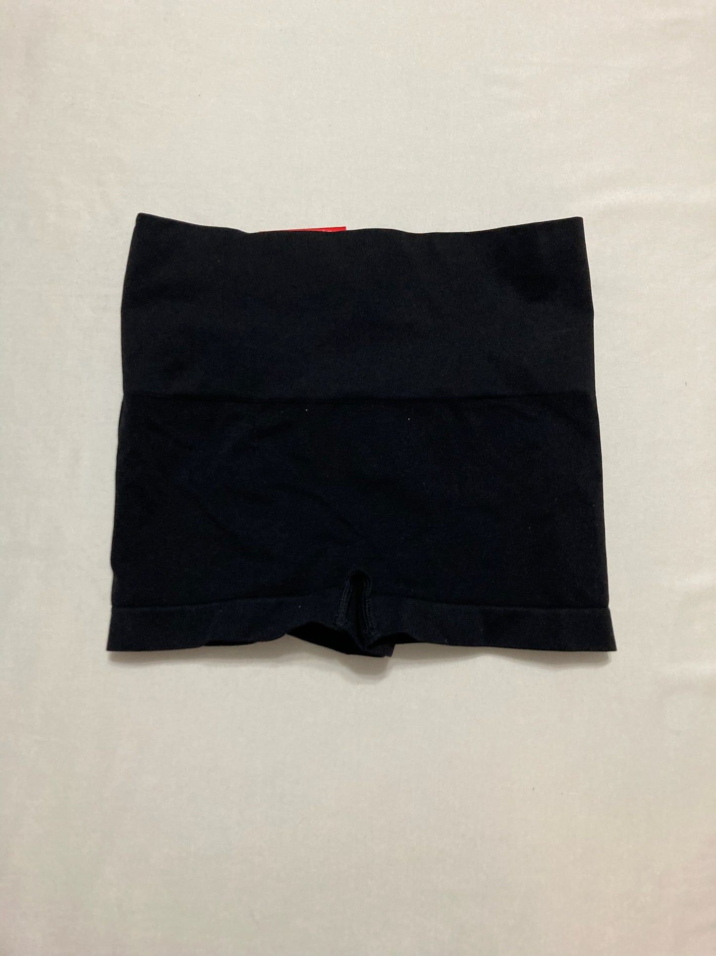 SPANX Seamless Shaping Boyshor Recycled Nylon Fabric Blend - Very Black XS