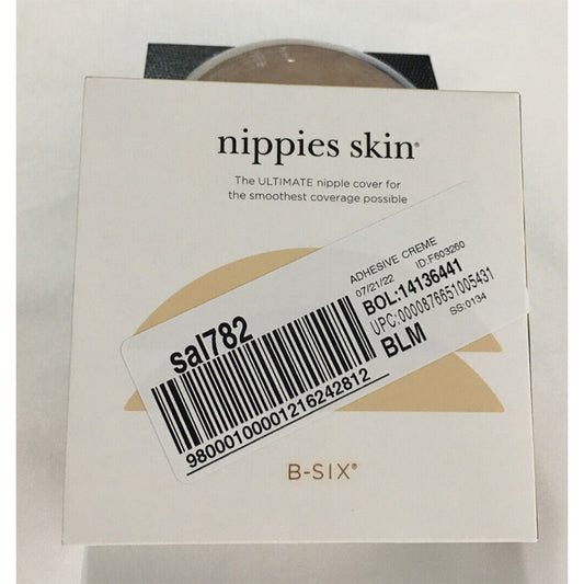 NIPPIES Nipple Covers Adhesive Silicone Creme C