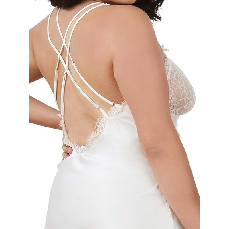Dreamgirl  Chemise White M