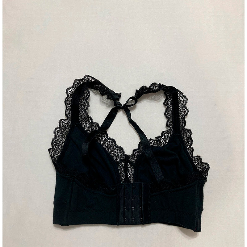 PARFAIT Dalis Full Busted and Curvy Wire Free Bralette-Black-32E