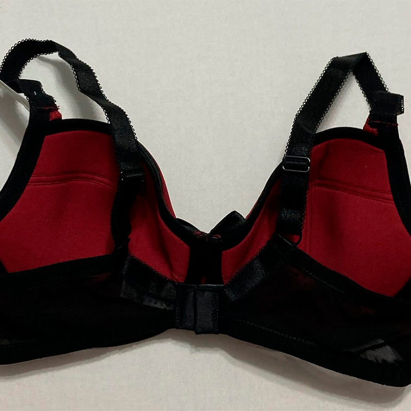 PARFAIT Charlotte Full Busted and Full Figured Sexy Padded Bra-Rio Red-36D