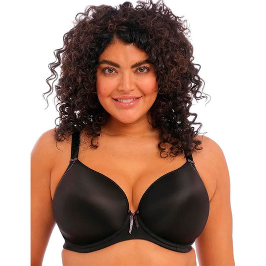 Elomi Bijou Underwire Banded Molded Bra Black 38F
