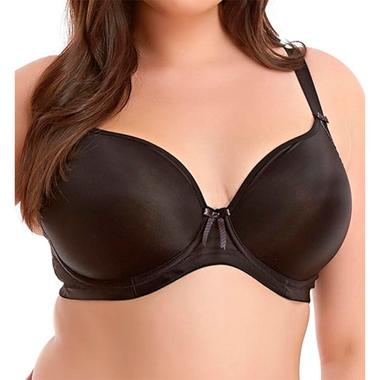 Elomi Bijou Underwire Banded Molded Bra Black  44E