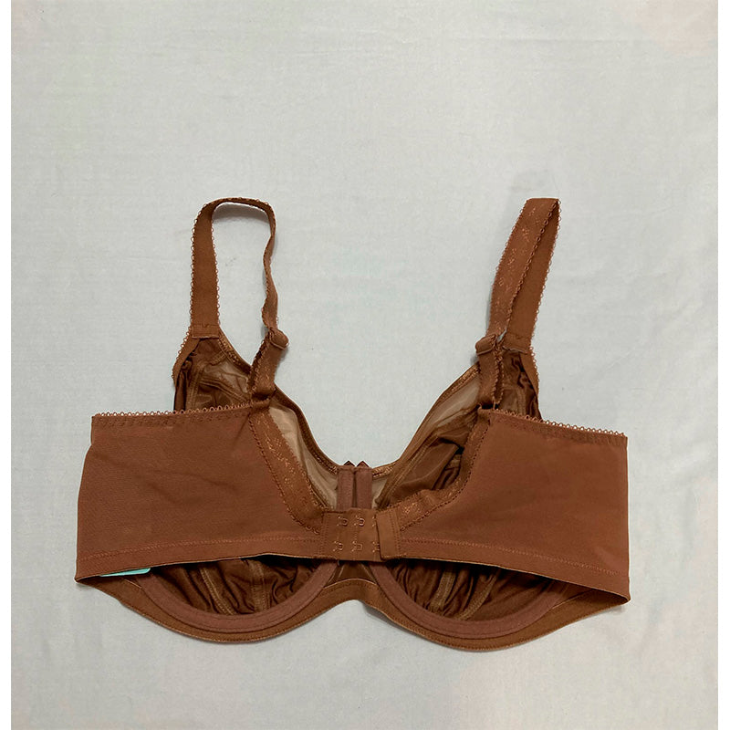 GODDESS Plus Size Keira Underwire Banded Bra Cinnamon 38DDD