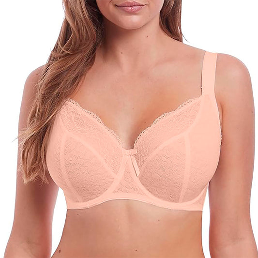 Freya Fancies Lace Balcony Underwire Bra Natural Beige 32HH