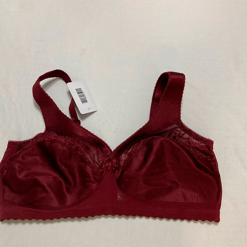 Glamorise MagicLift Original Support Bra in Burgundy 42D