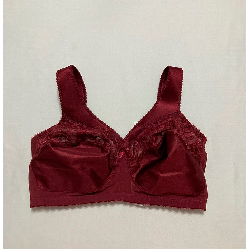 Glamorise MagicLift Original Support Bra Wirefree Burgundy 36DD