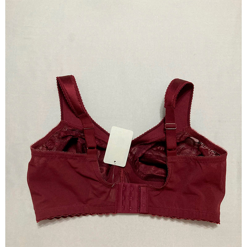 Glamorise MagicLift Original Support Bra Wirefree Burgundy 36DD