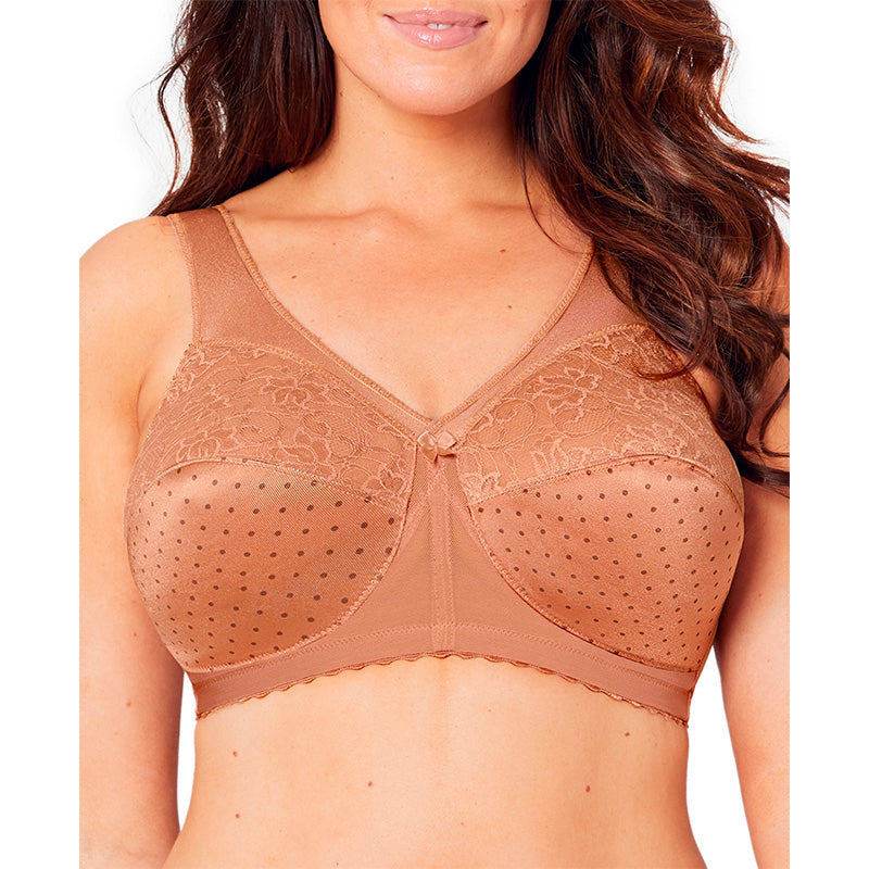 Glamorise MagicLift Original Support Wirefree Bra Brown 50D