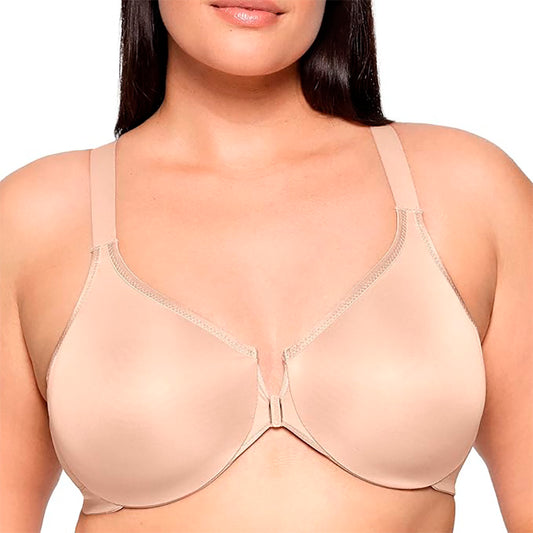 Glamorise Full Figure Wonderwire Front-Closure Nude 40G
