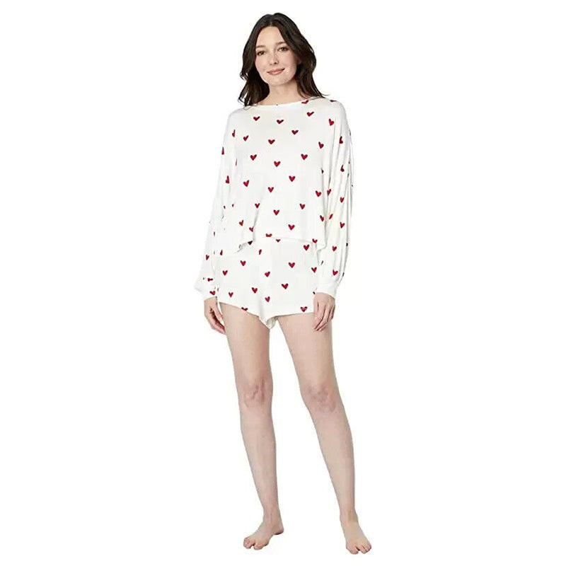 Honeydew Intimates All American Jersey Shortie Set Multicolor L