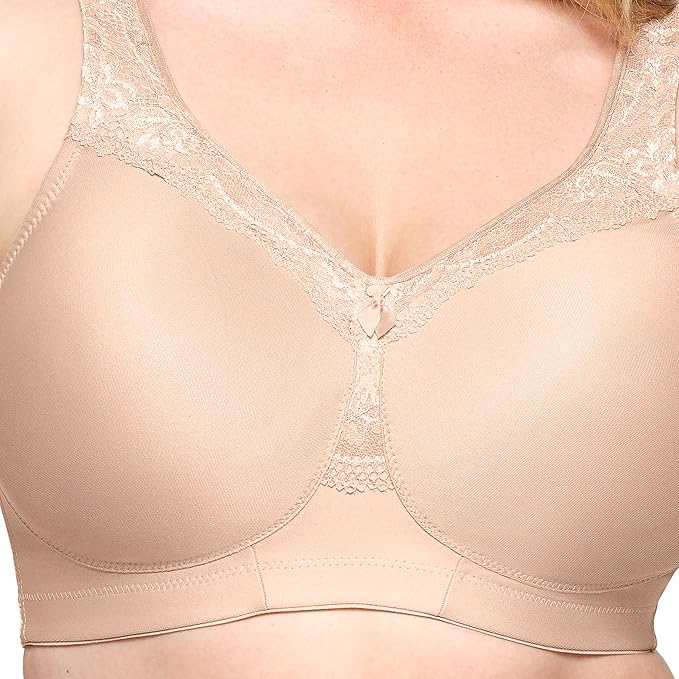 GLAMORISE MagicLift Seamless Bra Wirefree CAFE 34I