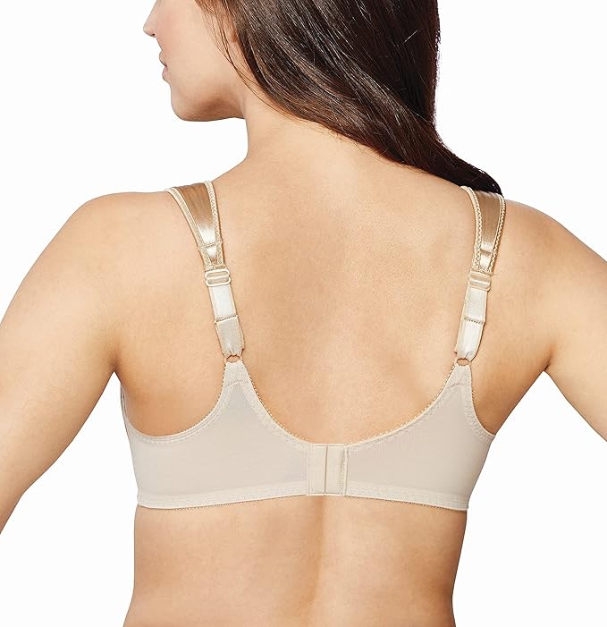 BALI Minimizer Bra, Satin Tracings Underwire Bra BEIGE 36DDD