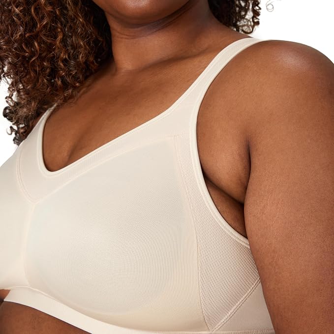 PLAYTEX 18 Hour Active Lifestyle Full Coverage Bra LIGHT BEIGE 40DD