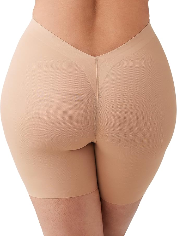 WACOAL Shape Revelation Hourglass Low V Back Thigh Shaper BEIGE S