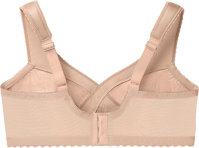 GLAMORISE Full Figure MagicLift Original Support Bra Wirefree BEIGE 40H