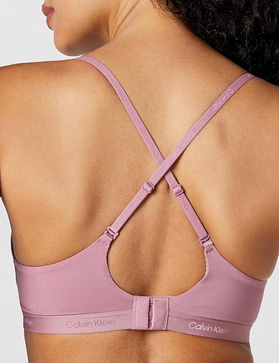 CALVIN KLEIN Form to Body Lightly Lined Bralette SOFT MAUVE S