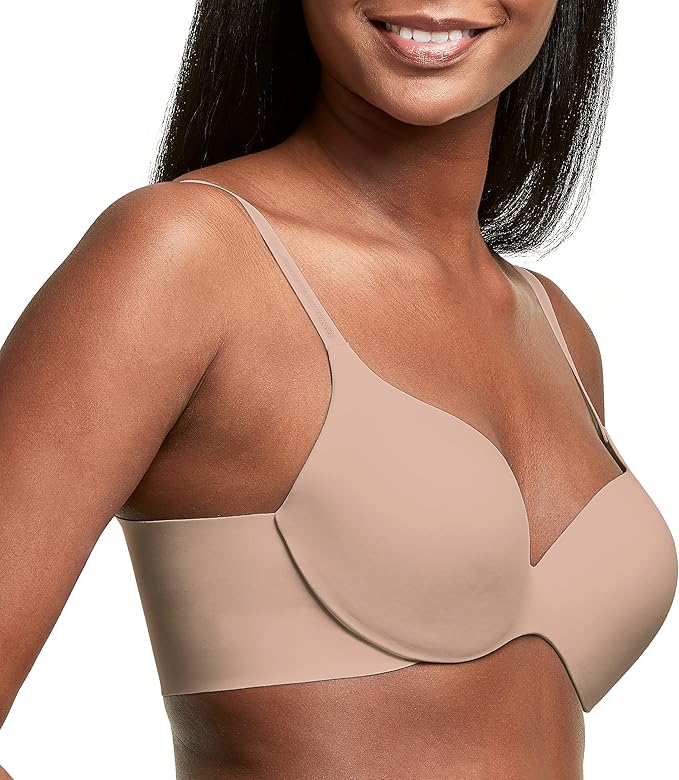 NWD MAIDENFORM Comfort Devotion Dreamwire Back Smoothing Underwire Bra NUDE 36D