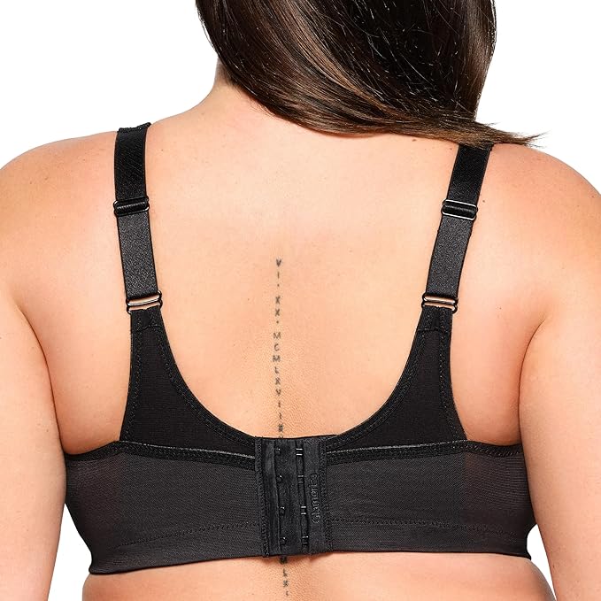 GLAMORISE MagicLift Active Support Bra Wirefree BLACK 40I